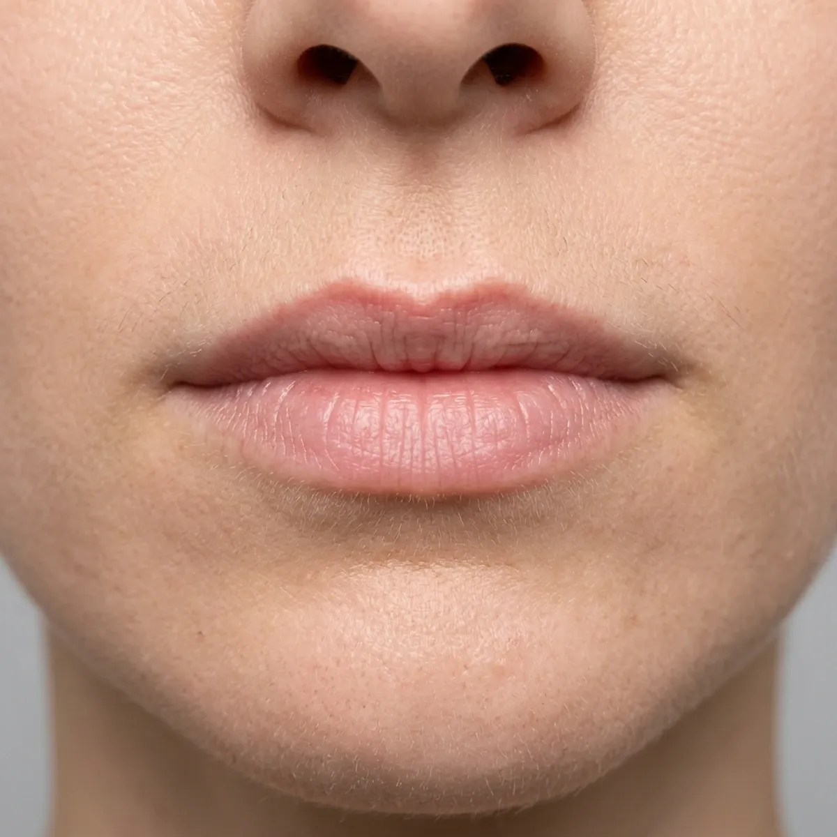 Avant injection acide hyaluronique lèvres